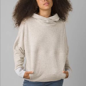 Prana Paskal Wools Blend Hoodie - Bone